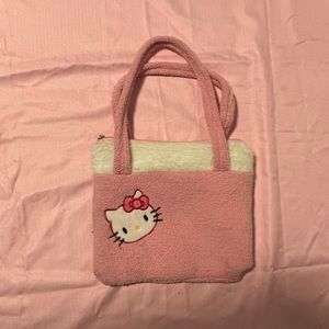Hello kitty fluffy bag